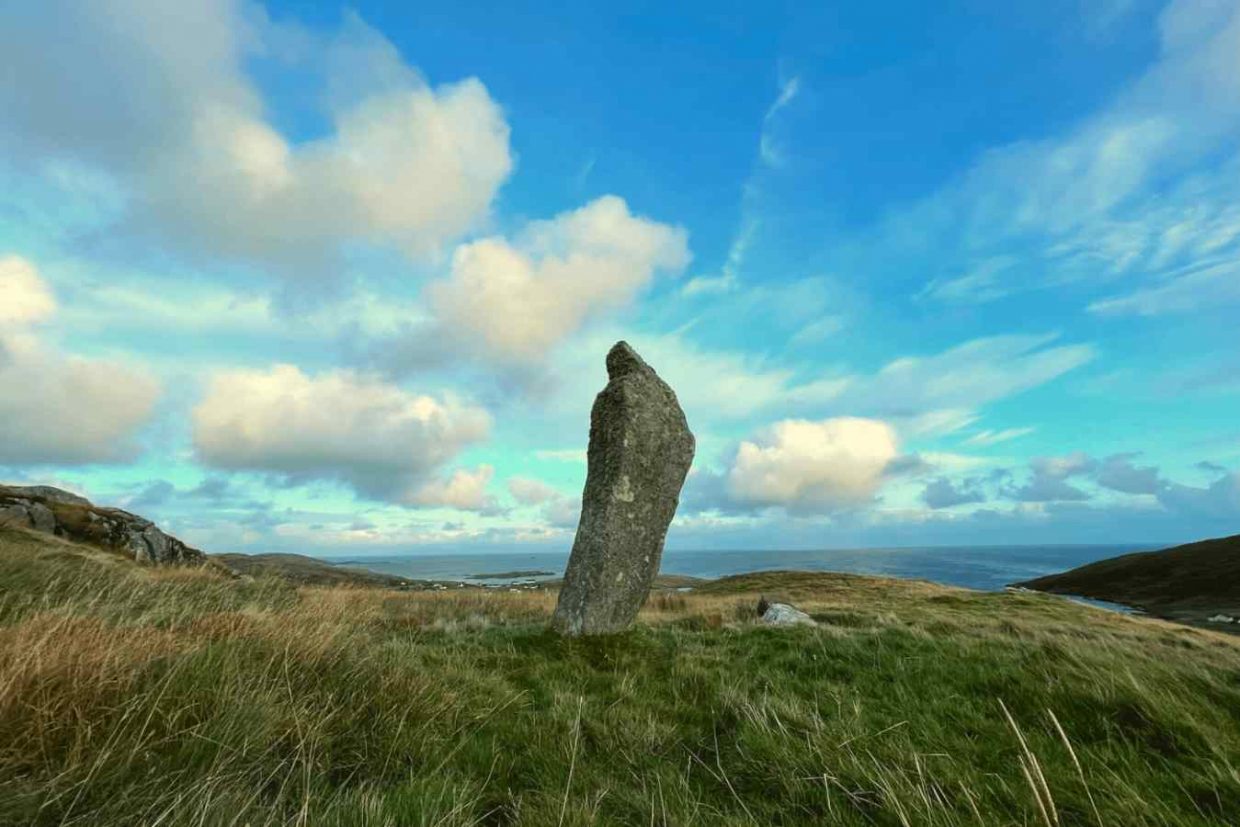 The Standing Stones of Brevig on the Isle of Barra